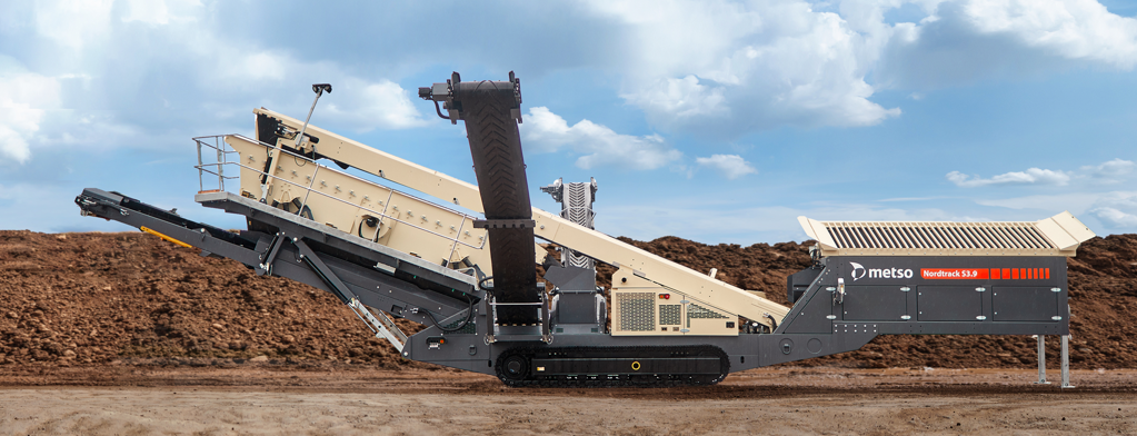 Nordtrack™ S3.9移动式筛分站