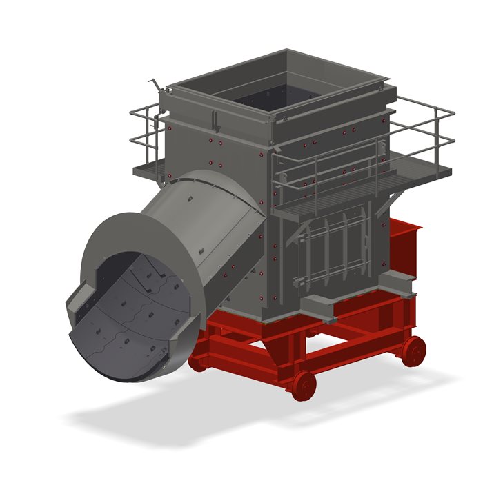 feed chute carriage alignment