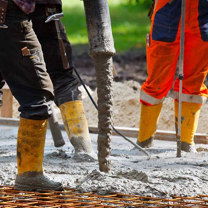 Le sable concassé est un ingrédient idéal pour le béton, le ciment et l'asphalte.