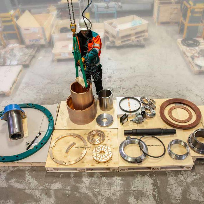 Parts for non-Metso Outotec crushers.