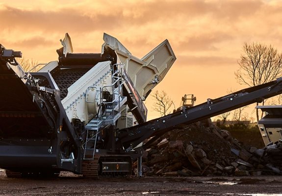 Tela-alustaiset Nordtrack™ -murskaimet, -seulat ja murskain-seula-yhdistelmät.