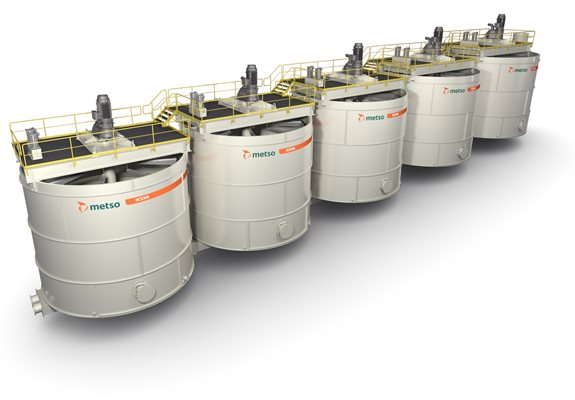 Metso RCS™ flotation machines.