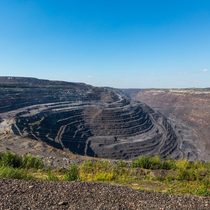 Open-pit mine